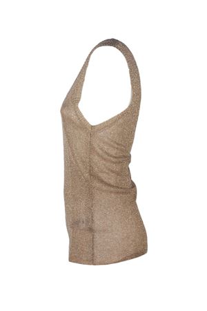 Canotta in viscosa leggera dorata PHO FIRENZE | 4323228GOLD